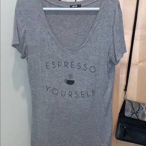 ESPRESSO YOURSELF T SHIRT!